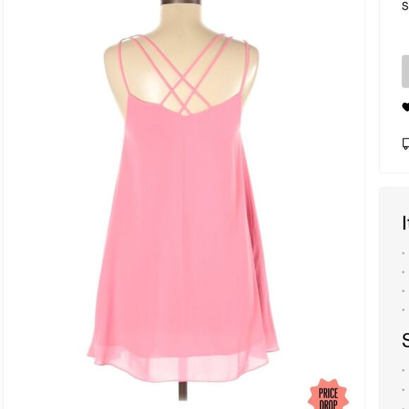 Lovers + Friends Pink Swing Dress - Picture 2 of 6